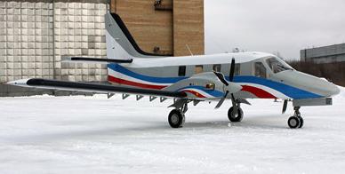Двухмоторный самолет Рысачок